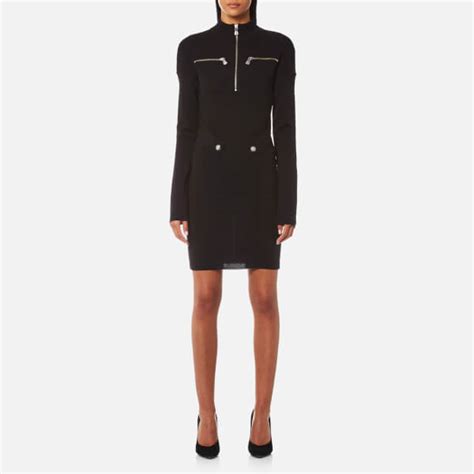 versus versace bodycon zip knit dres|Versace Dresses for Women .